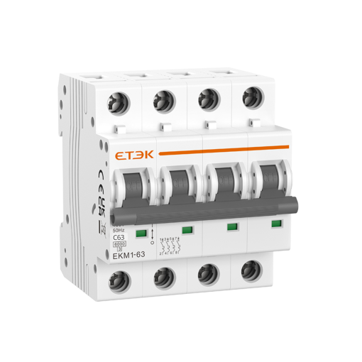 Aptomat ETEK AC EKM1-63-4C63